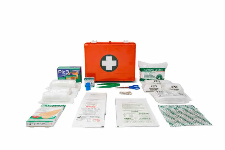 صُنع في إيطاليا PVS Medisan - مجموعة . Made in Italy PVS Medisan - Extra Small First Aid Kit,