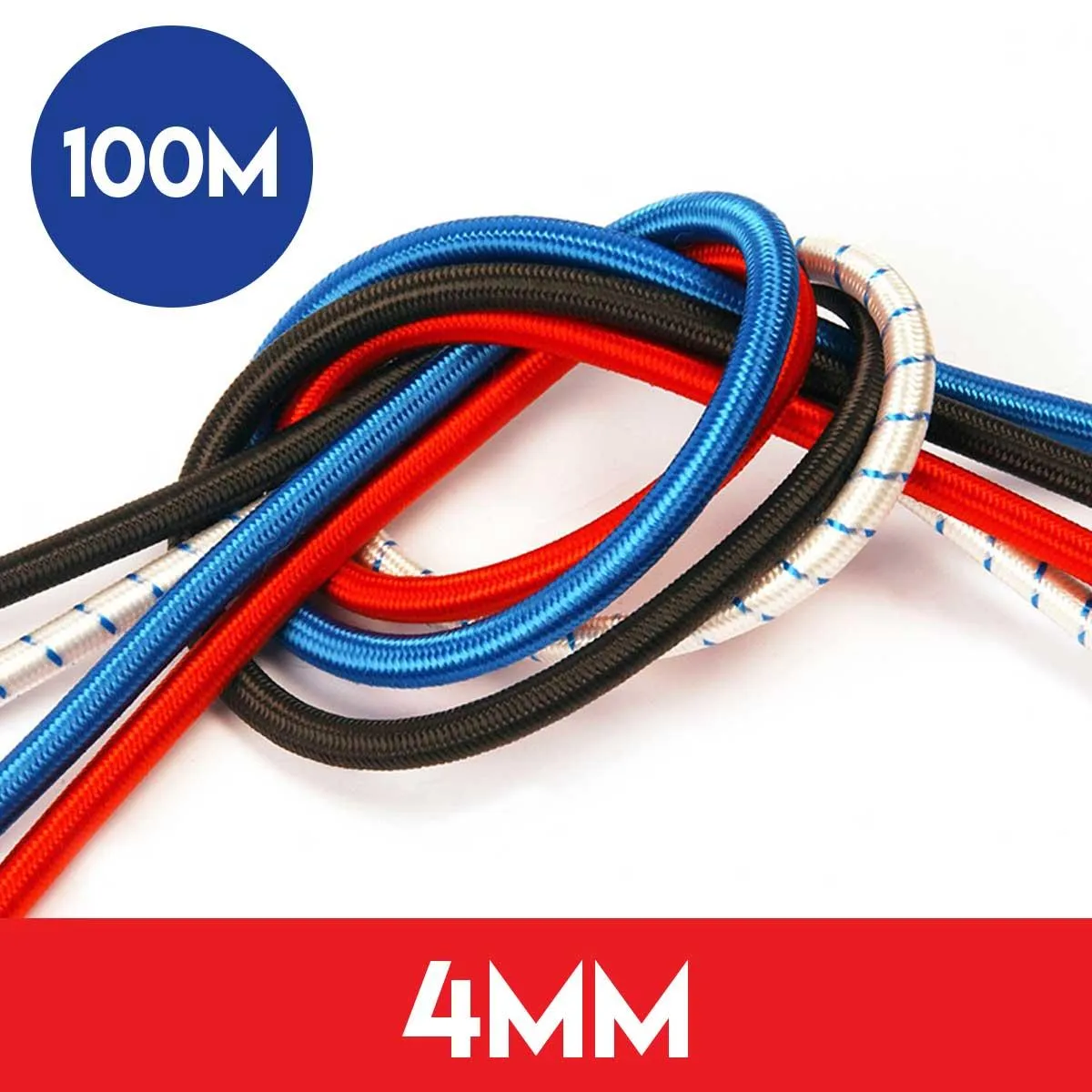 100m of 4mm Kingfisher Shockcord