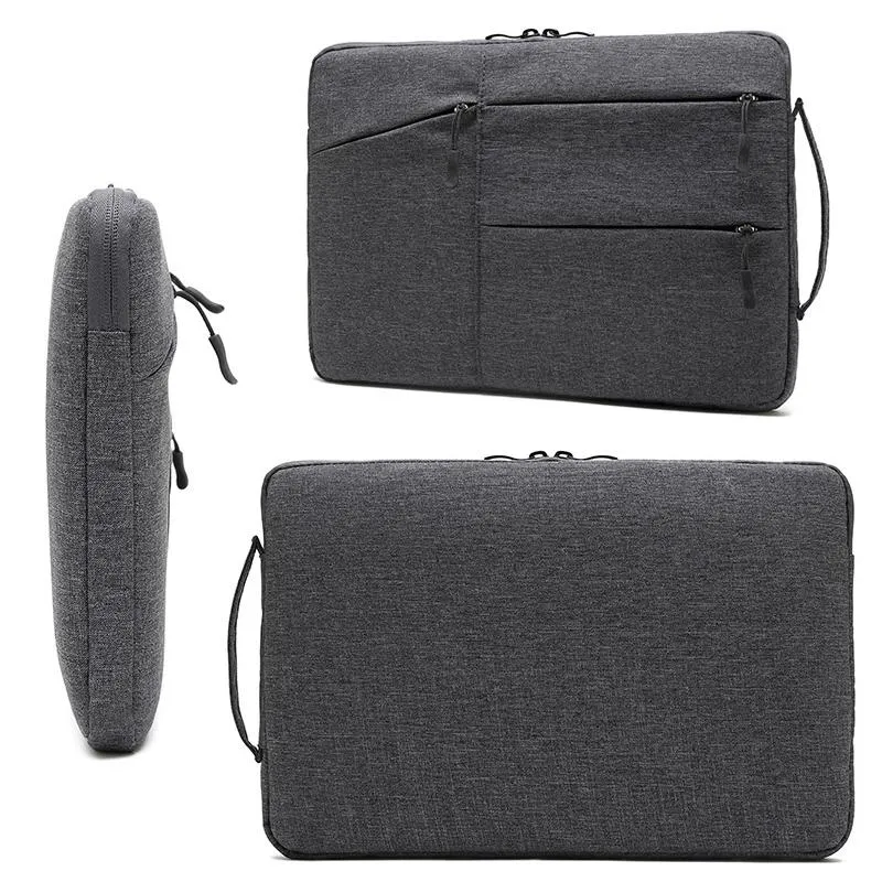15.6 Inch Business Laptop Liner Bag - Polyester Zipper Closure