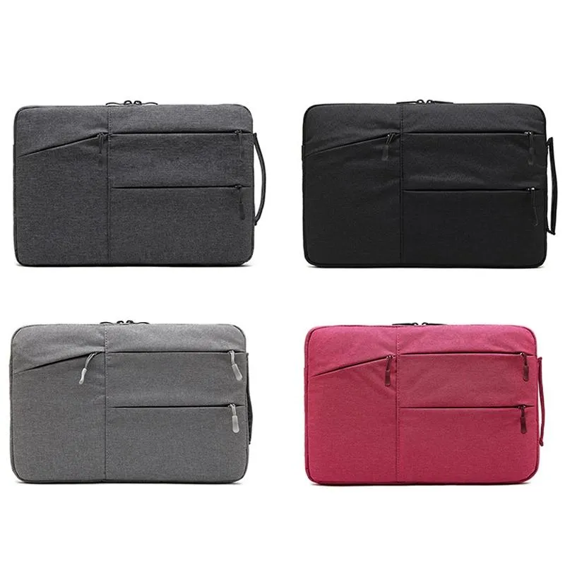 15.6 Inch Business Laptop Liner Bag - Polyester Zipper Closure