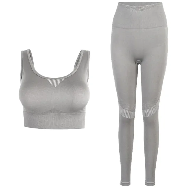 2/3PC Seamless Women Sportswear Yoga set