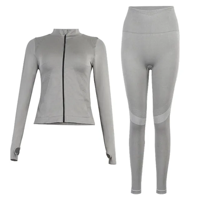 2/3PC Seamless Women Sportswear Yoga set