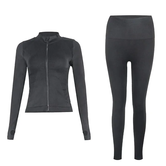 2/3PC Seamless Women Sportswear Yoga set