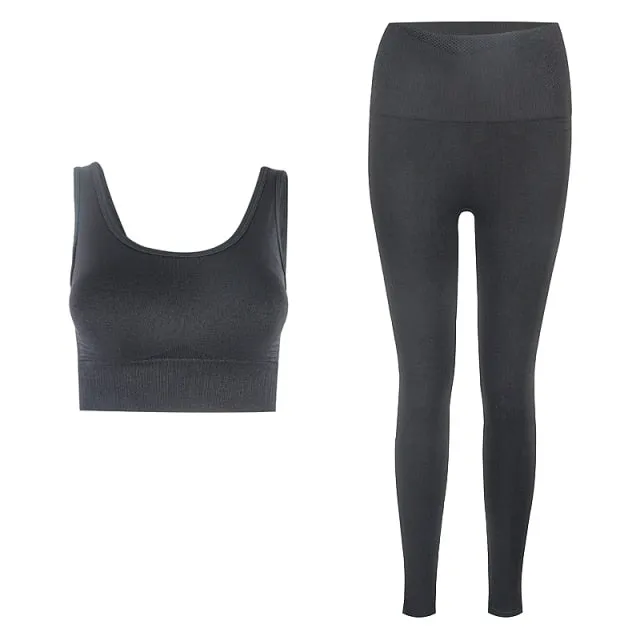 2/3PC Seamless Women Sportswear Yoga set