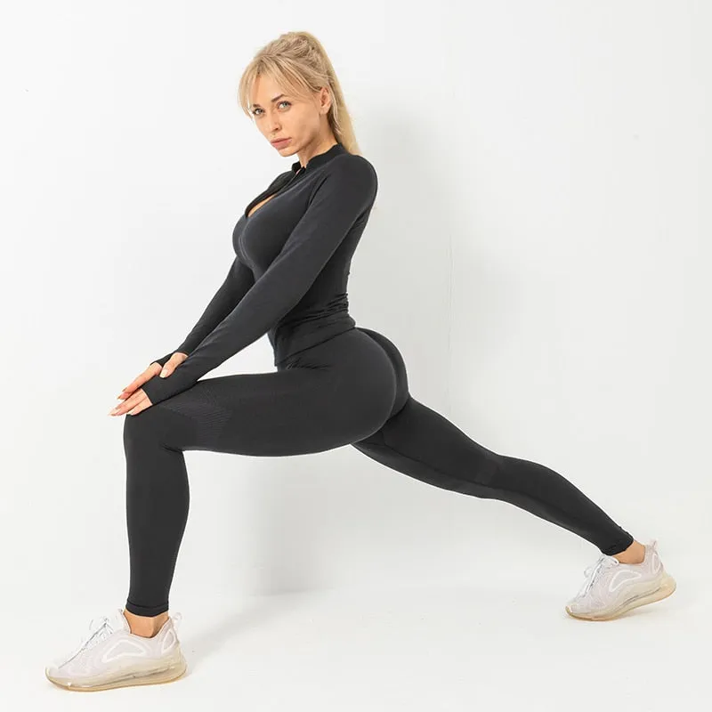 2/3PC Seamless Women Sportswear Yoga set