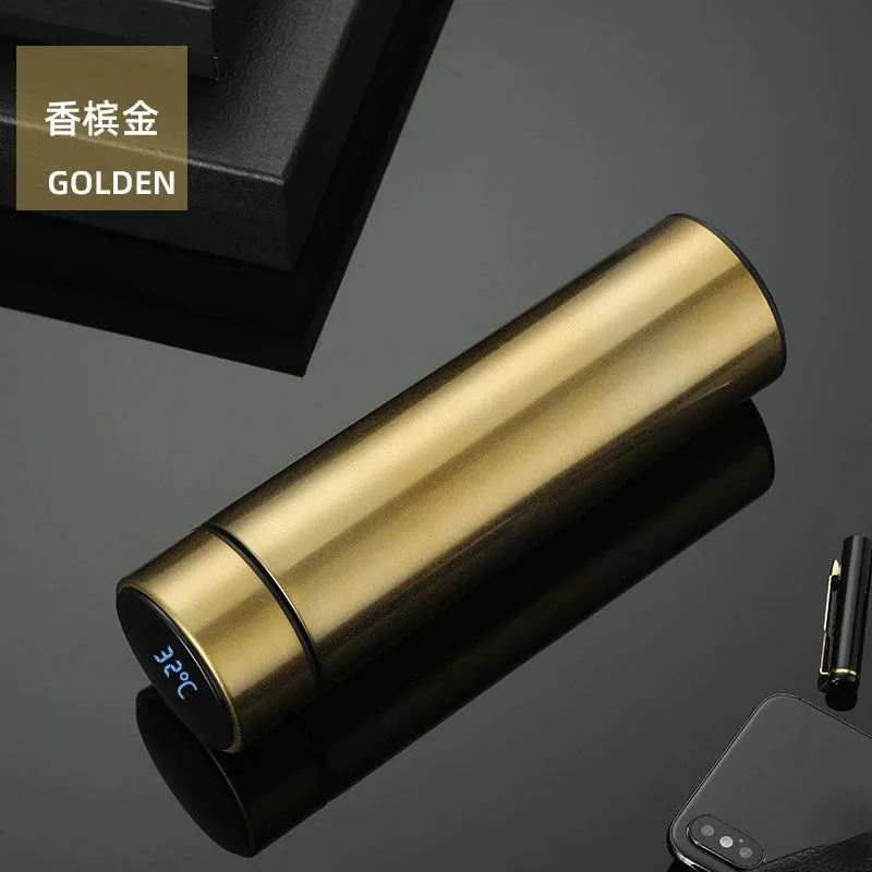 500ml Smart Thermal Bottle with LCD Temperature Display