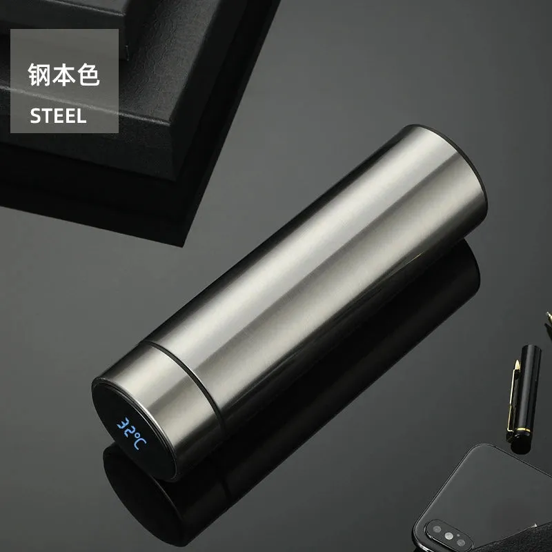 500ml Smart Thermal Bottle with LCD Temperature Display