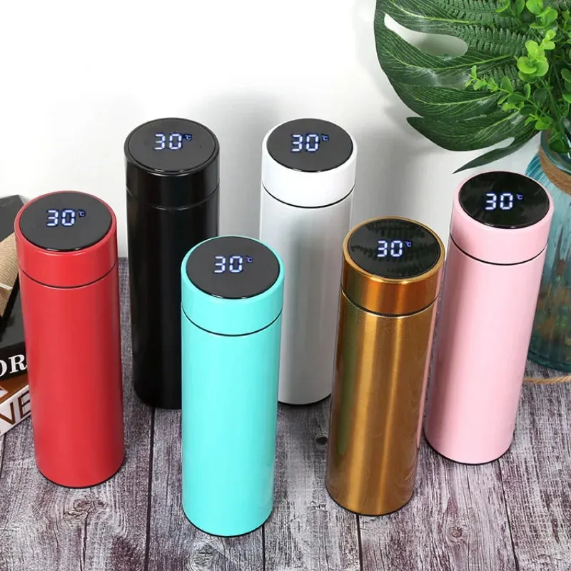 500ml Smart Thermal Bottle with LCD Temperature Display