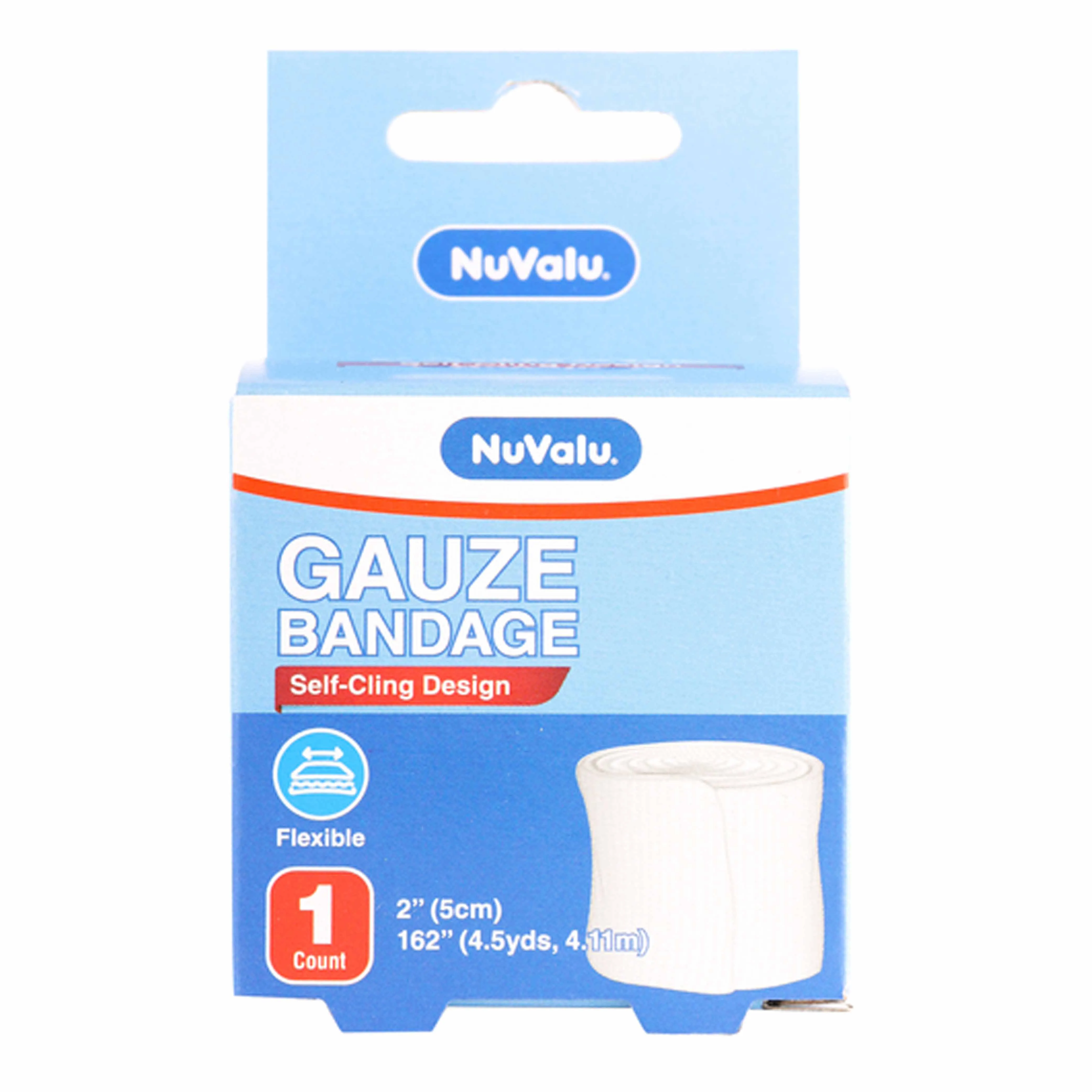 8 Packs Bandage Wrap Rolls Gauze Rolled Medical Roll Pads First Aid 2"WX162"L