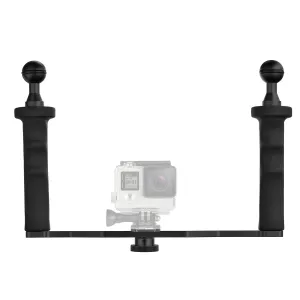Aluminum Dual Handle Tray for Underwater Cameras