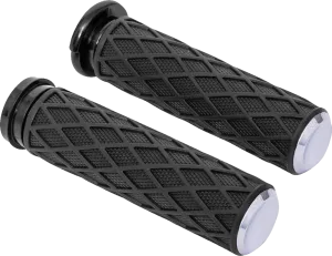 ARLEN NESS Grips - Diamond - TBW - Chrome 500-008