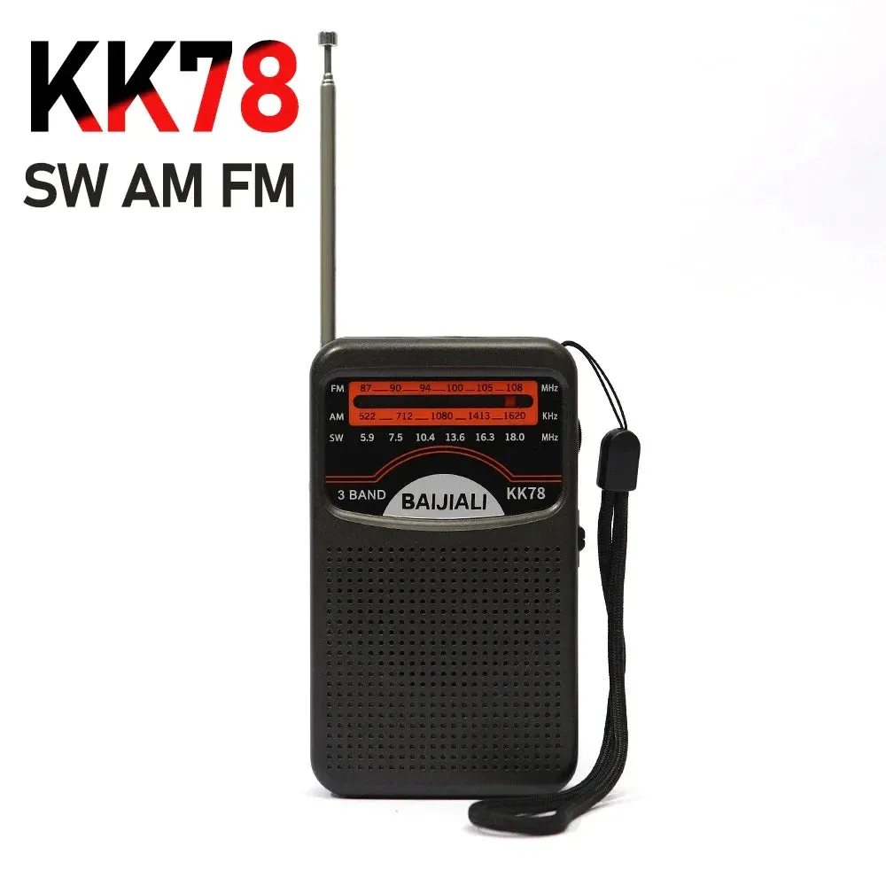 Compact Weather Radio with Full Band Coverage