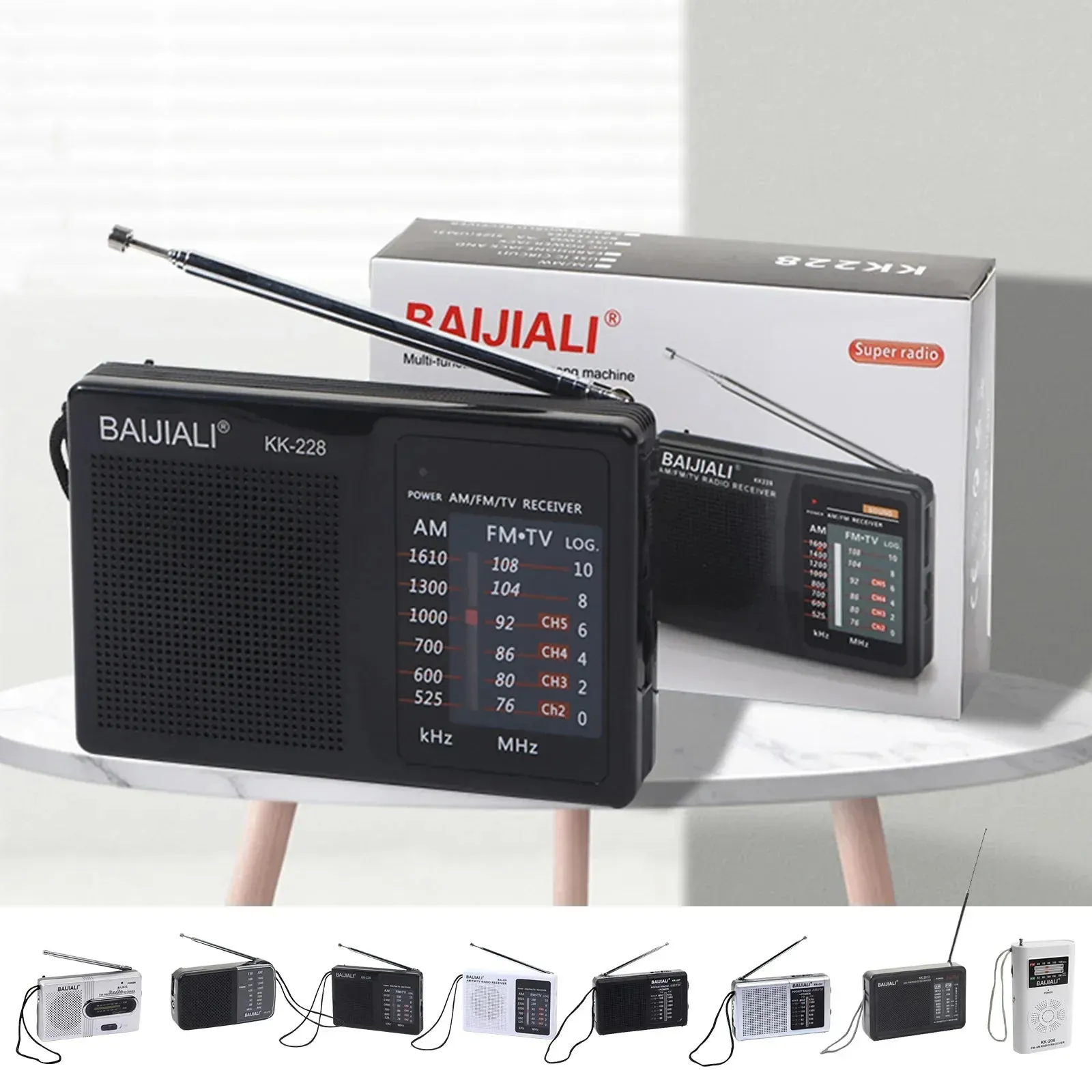 Compact Weather Radio with Full Band Coverage