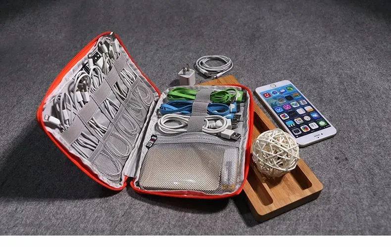 For Ipad Air Pro Unisex 7.9,9.7 Inch Digital Accessories Storage Case Hand & Tablet Bag