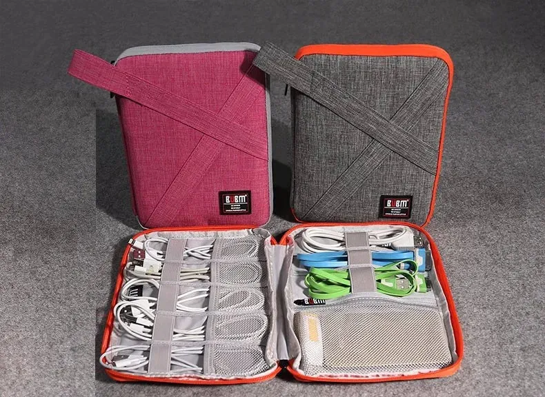 For Ipad Air Pro Unisex 7.9,9.7 Inch Digital Accessories Storage Case Hand & Tablet Bag