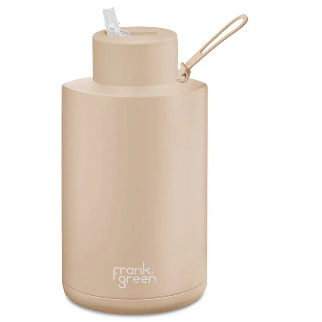Frank Green - 2L Ceramic Reusable Bottle with Straw