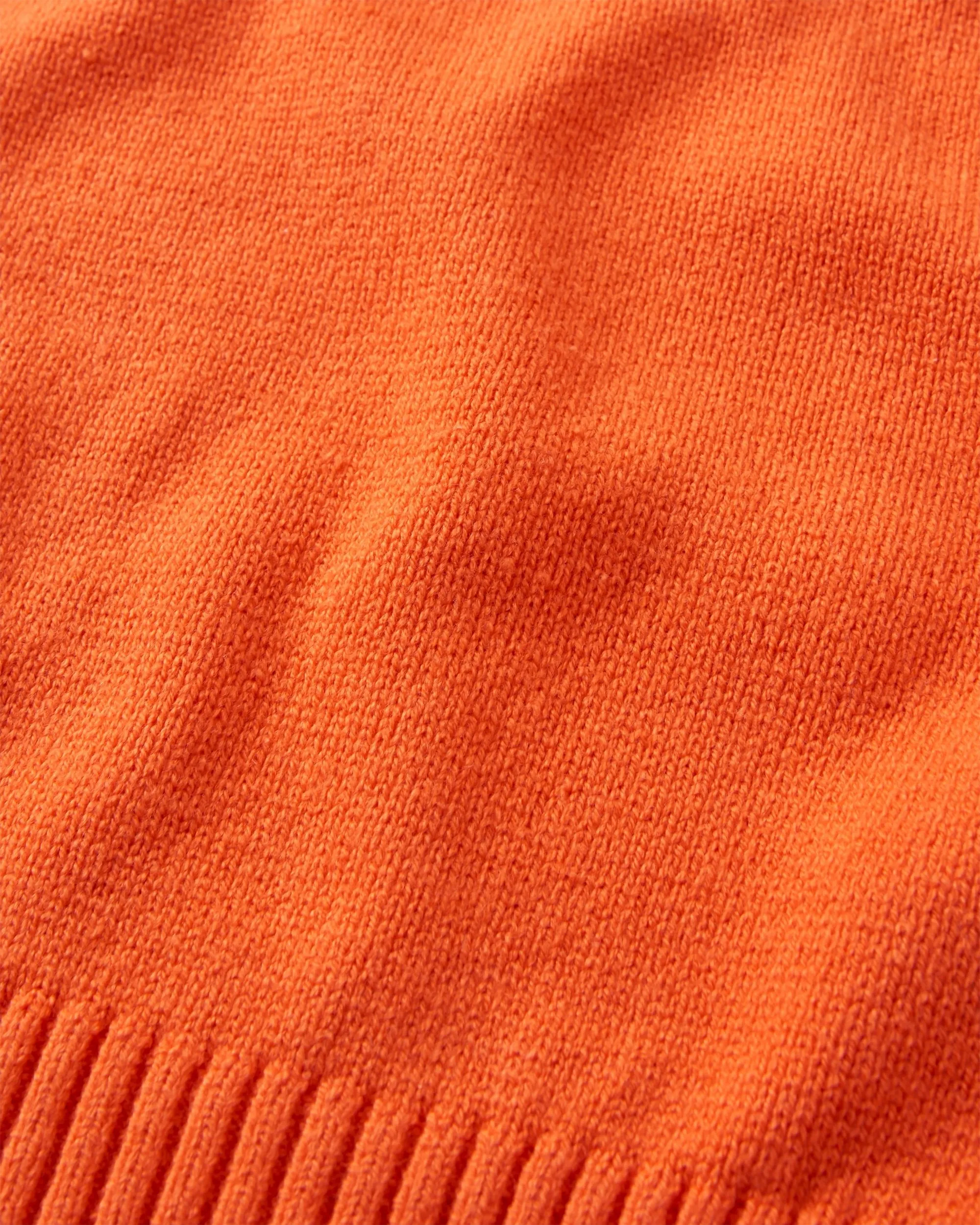 Grace Open Knit Cardigan - Ember Orange