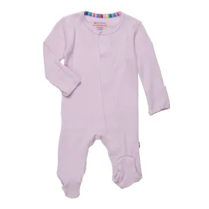 Lilac Snow Footie Pajama