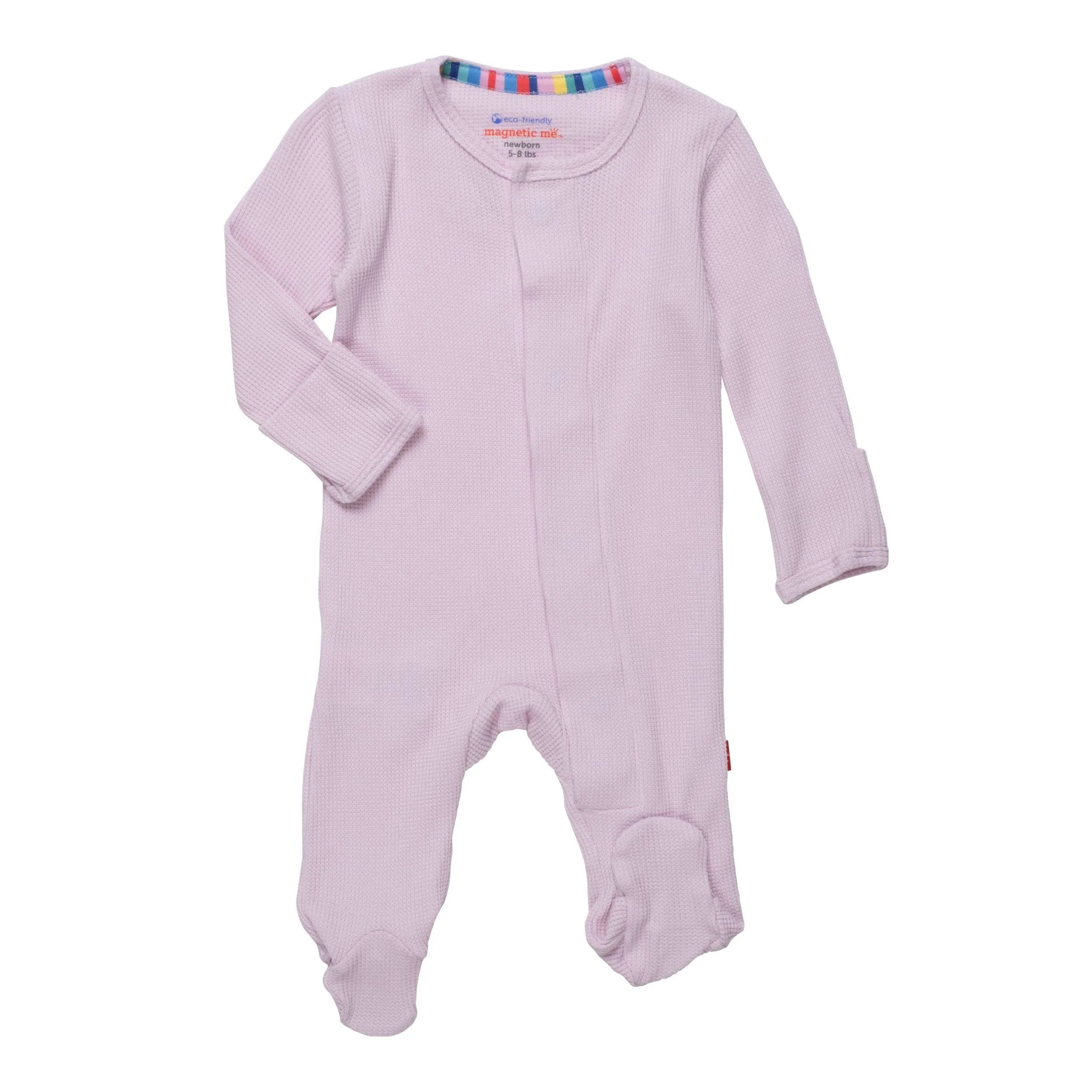 Lilac Snow Footie Pajama