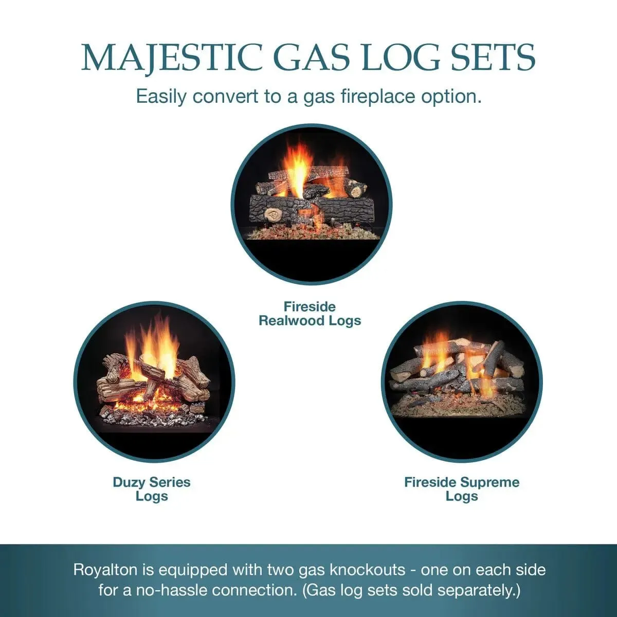 Majestic Royalton 42" Wood-Burning Fireplace BE42