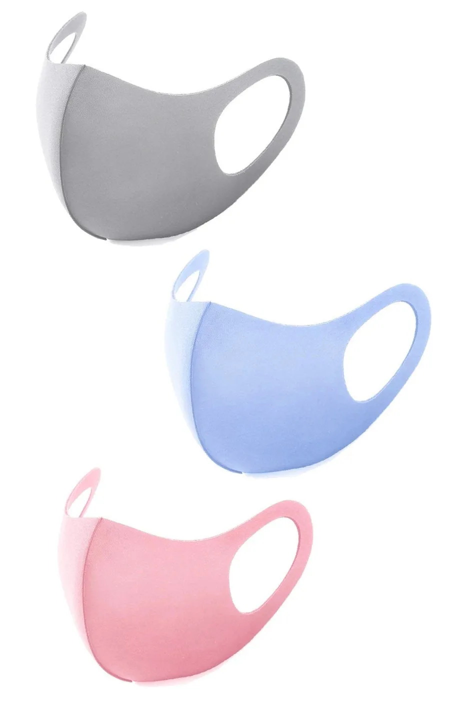 MSK02-1 Mix Color Reusable & Washable Fashion Protective Mask  (10pcs/1pk)