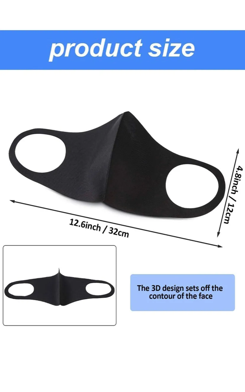 MSK02 Reusable & Washable Fashion Protective Mask  (10pcs/1pk)