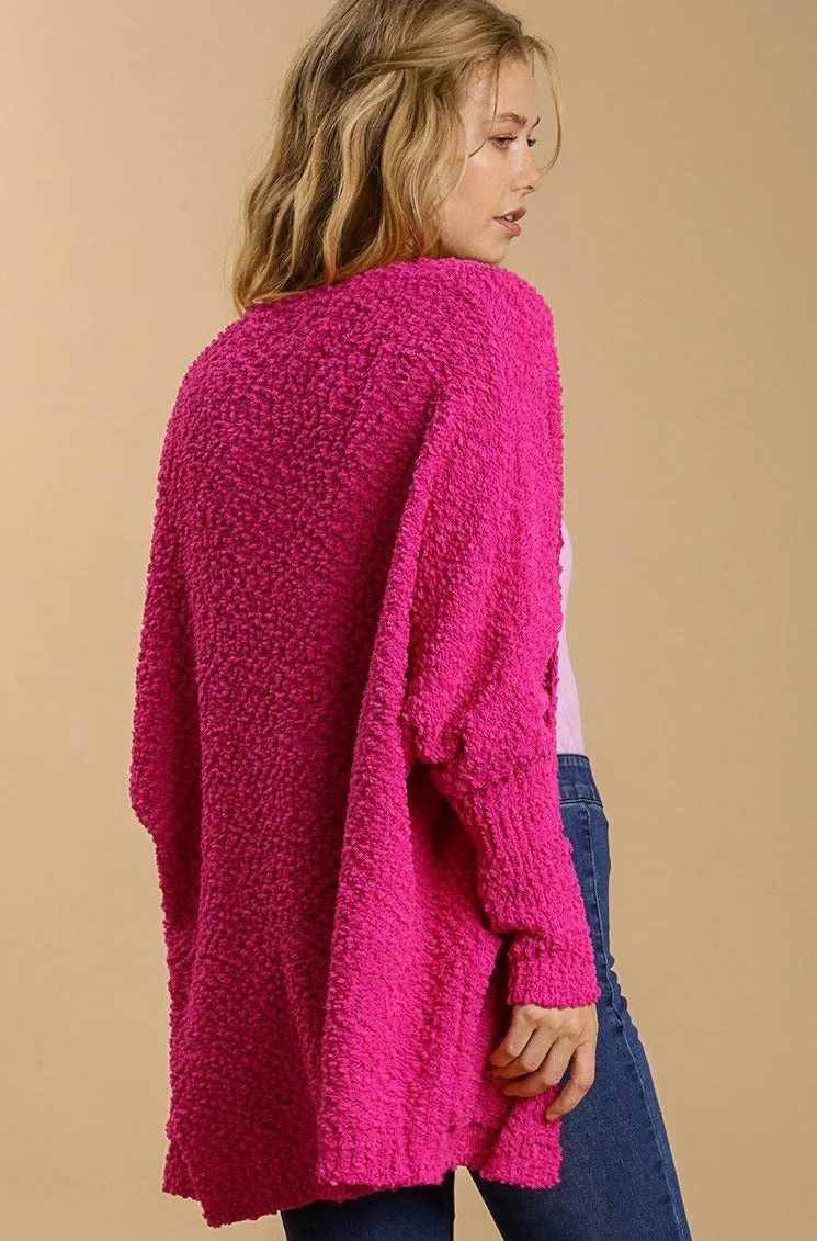 Popcorn Campfire Cardigan Sweater