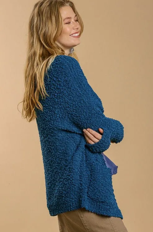 Popcorn Campfire Cardigan Sweater