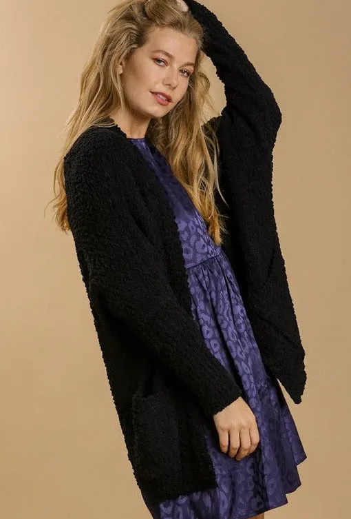 Popcorn Campfire Cardigan Sweater