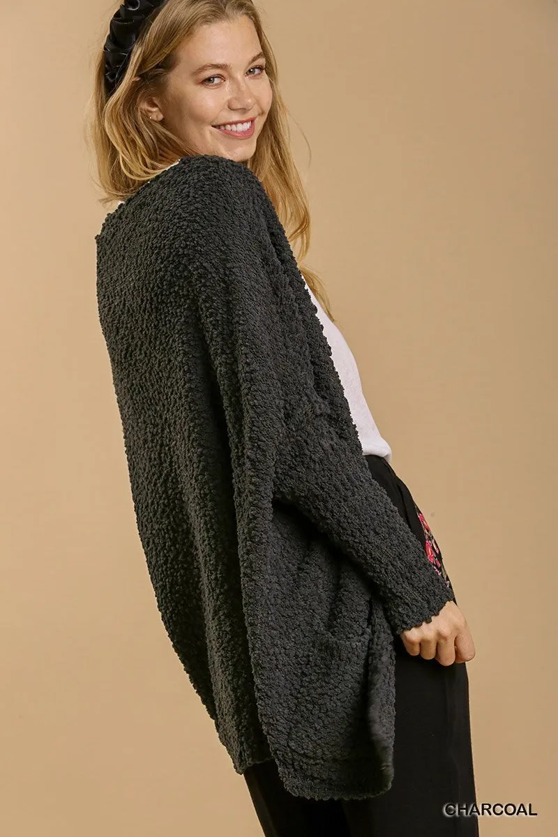 Popcorn Campfire Cardigan Sweater
