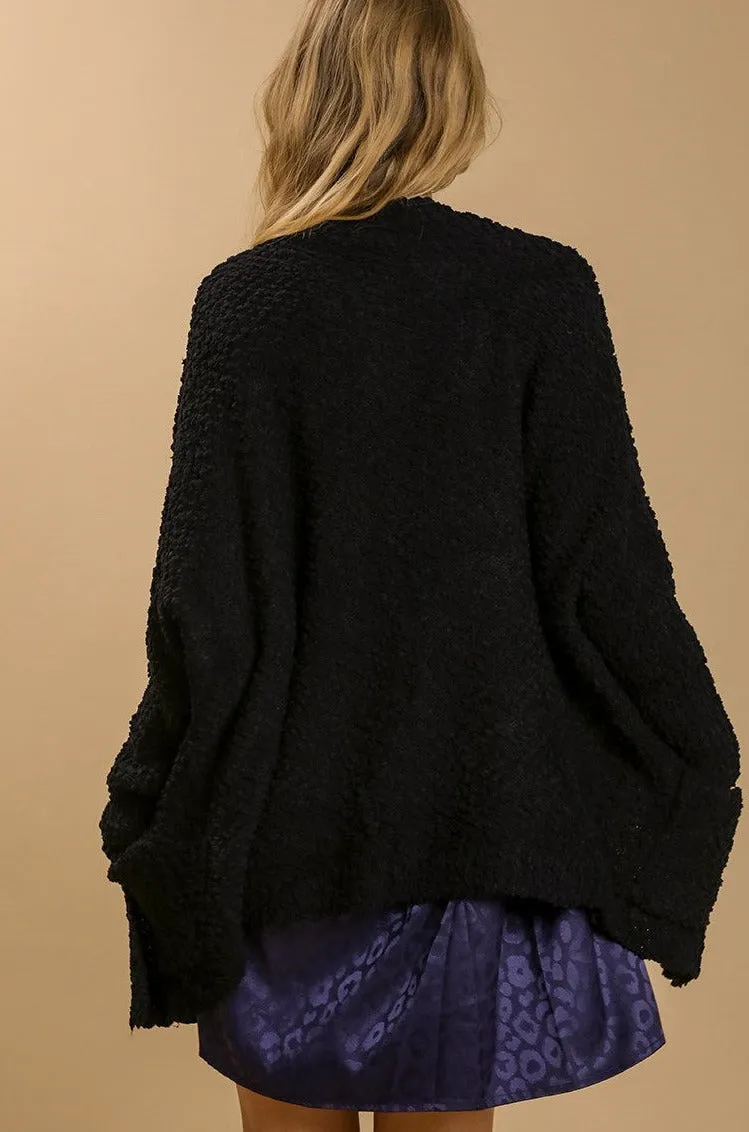 Popcorn Campfire Cardigan Sweater