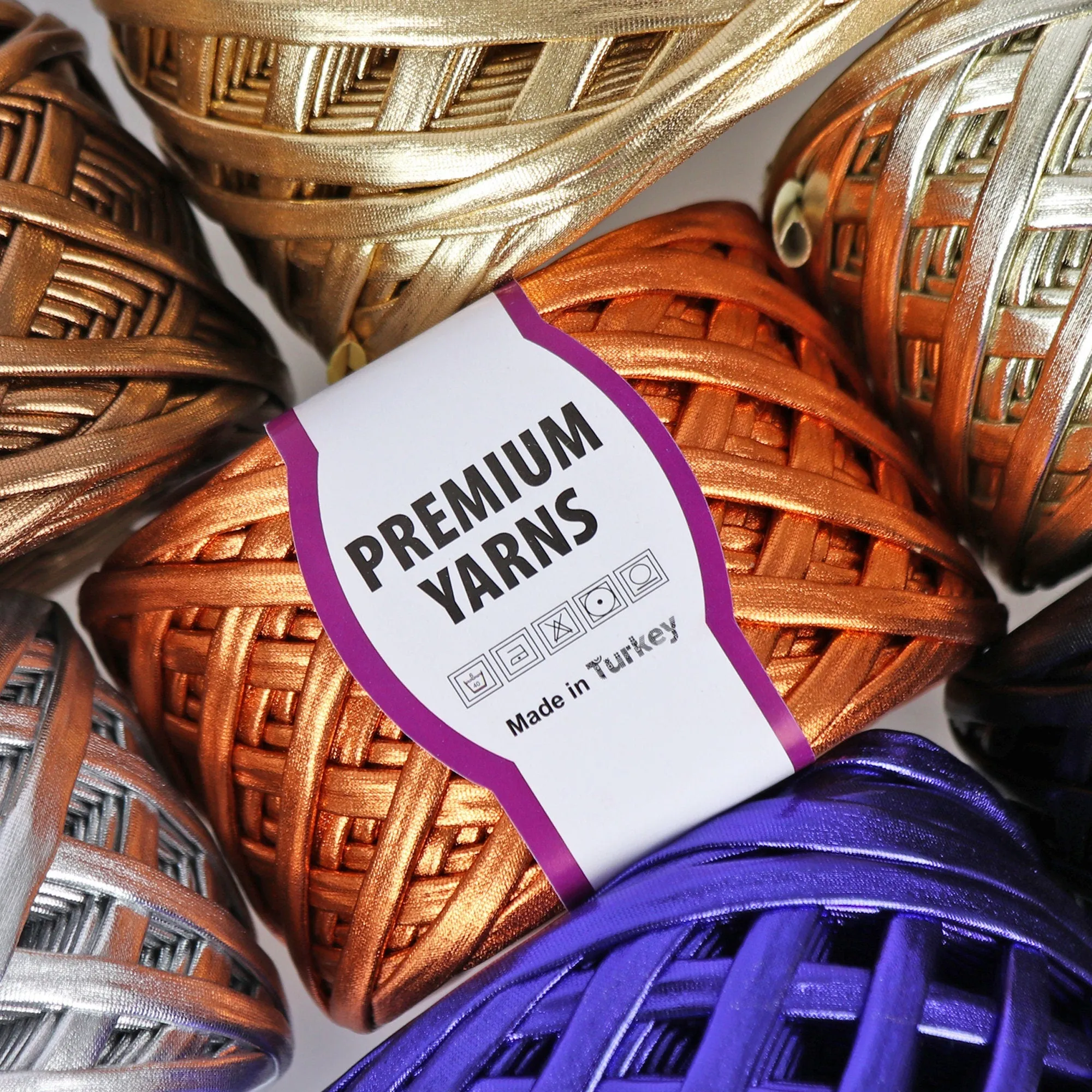 Premium Yarns Leather, 6 Colors, 4.23 oz / 65.6 yards