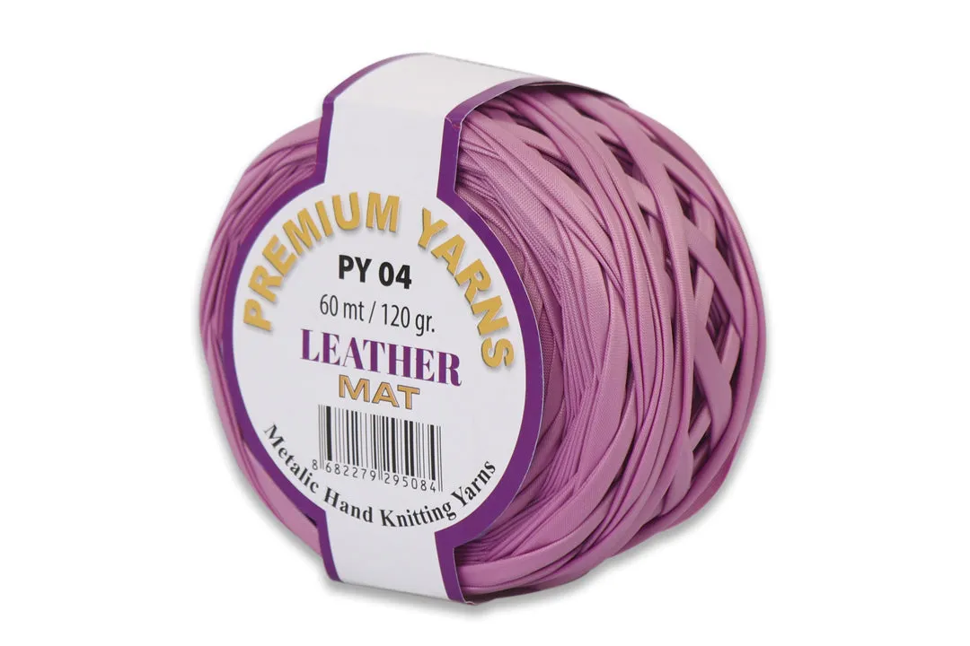 Premium Yarns Leather, 6 Colors, 4.23 oz / 65.6 yards