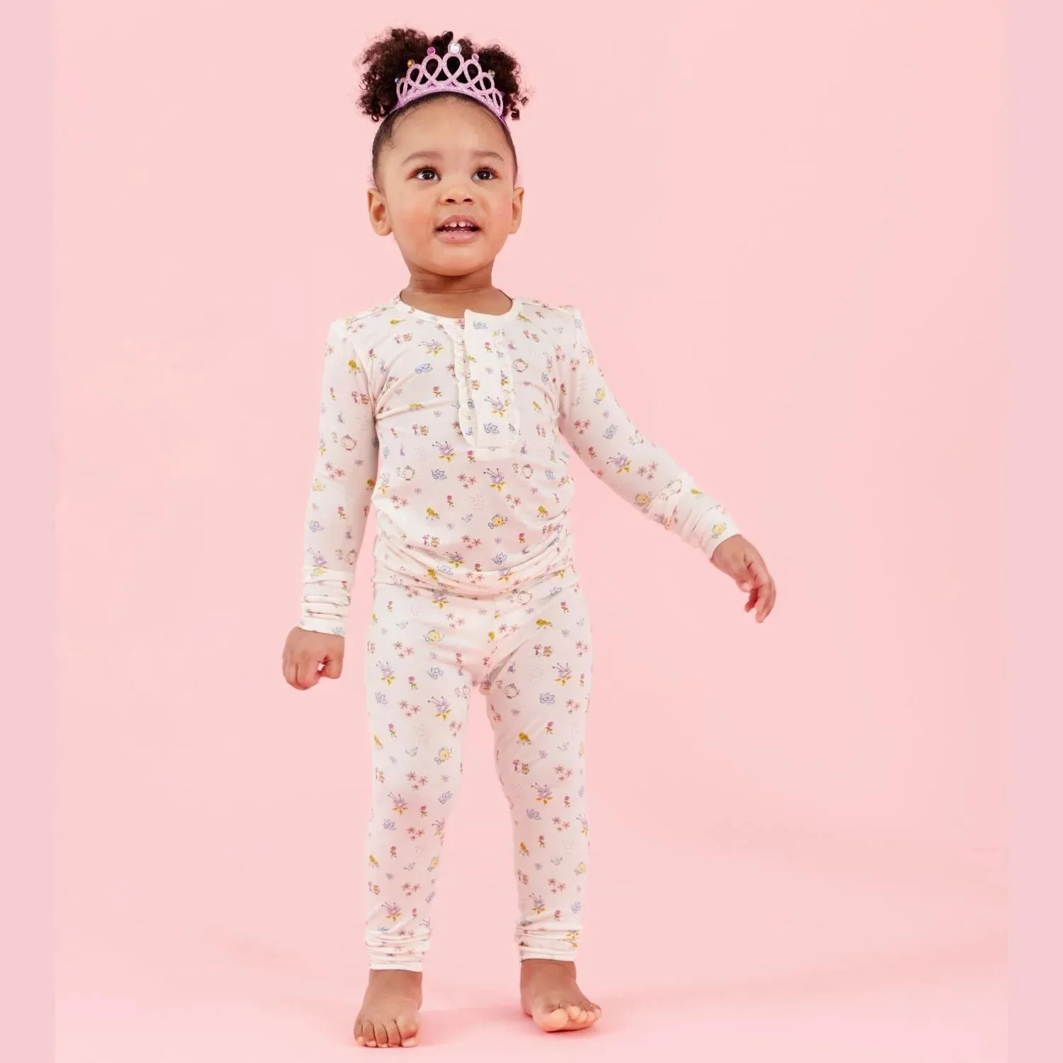 Princess Friends Modal Magnetic Pajama Set