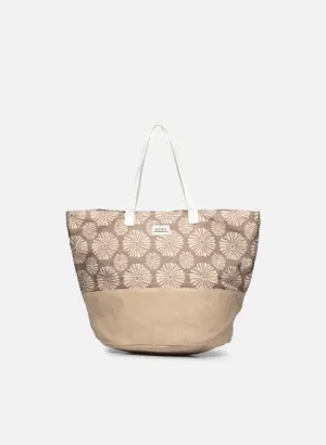 Roxy Women's Wakiki Life Tote Bag Portobella Tropical Tile ERJBT03402_CZU5