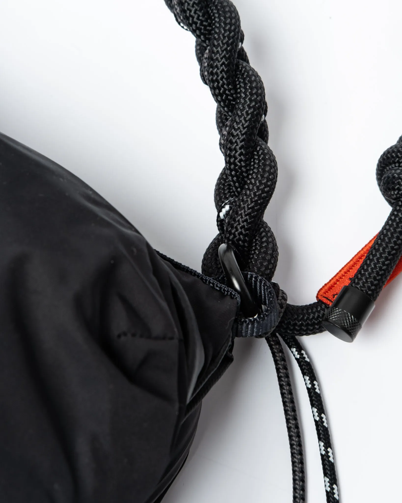 Topologie Wares Bottle Sacoche Large Black   8mm Braided O-Rope Midnight