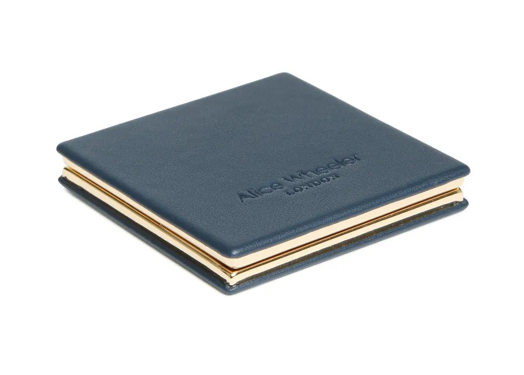 Vienna Compact Mirror - Navy