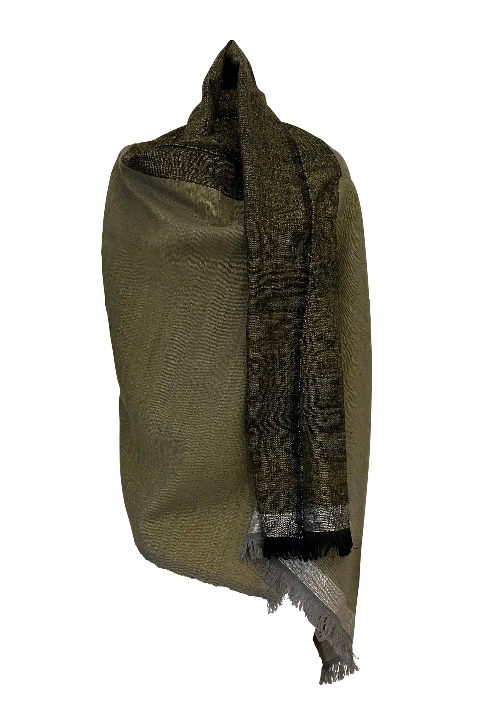 Wool Silk Cape Forest Pench